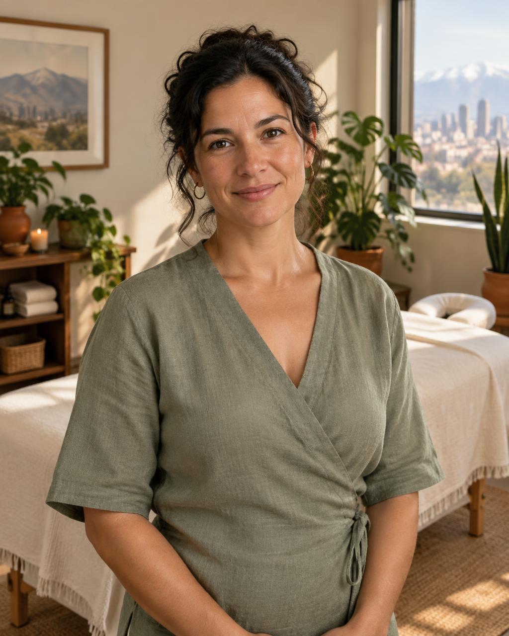 Maya, massage therapist at Knot to Worry